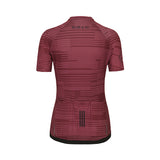 ES16骑行服Elite Spinn Burgundy。妇女