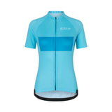 ES16骑行服Elite Spinn Stripe Cold Blue。妇女